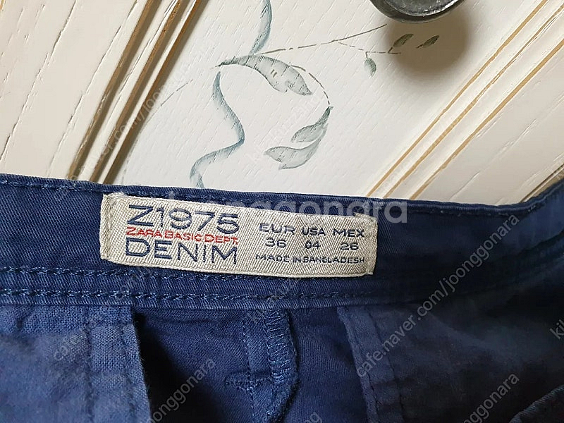 ZARA 자라 네이비 치노 팬츠--3