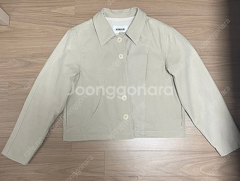아우브아워 자켓 double button cutting...--1