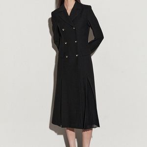 아이잗 컬렉션 더블버튼 플리츠 원피스 55 / 랑방 마인 오브제 타임 럭키슈에뜨 산드로 마쥬 오르 시에 시스템