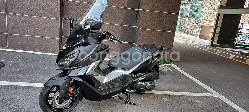 (부산)급매 SYM크로심300 블랙무광 2020년식 모...--3