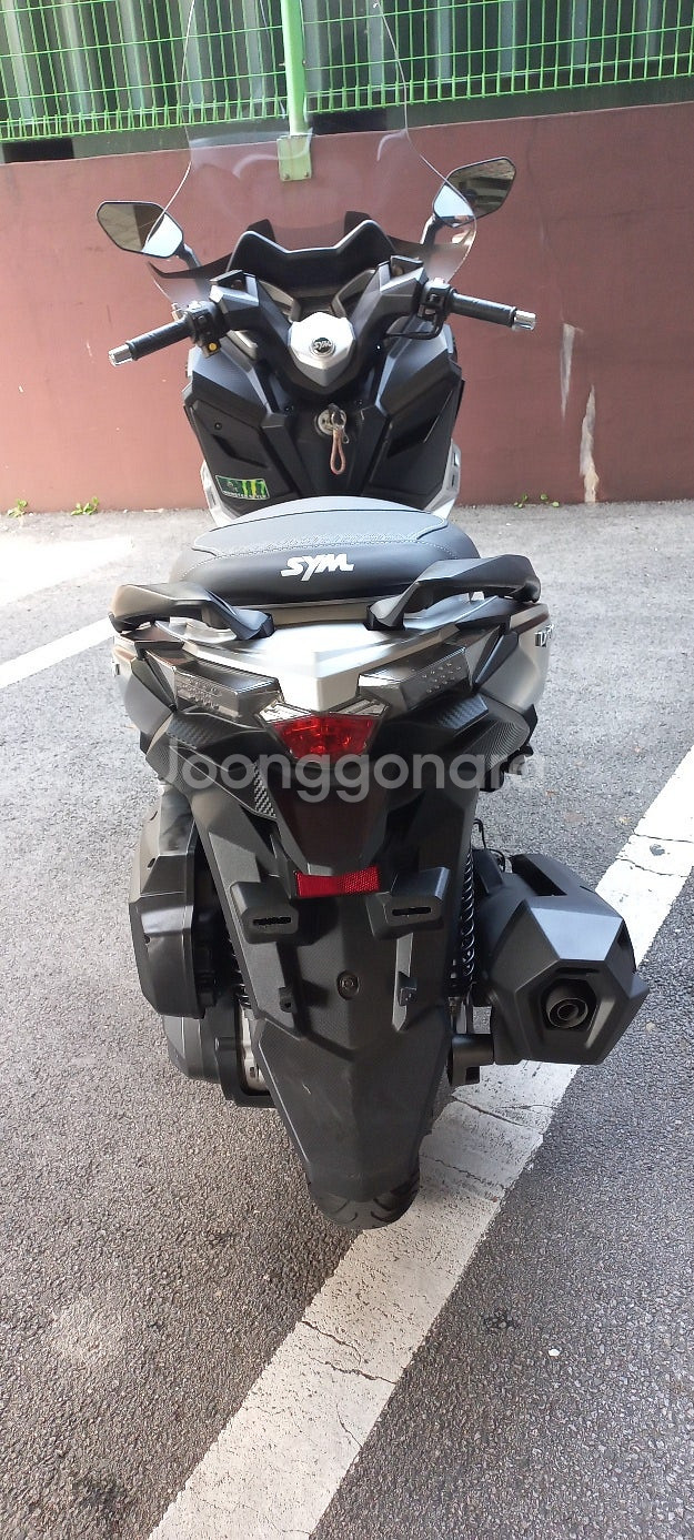 (부산)급매 SYM크로심300 블랙무광 2020년식 모...--6
