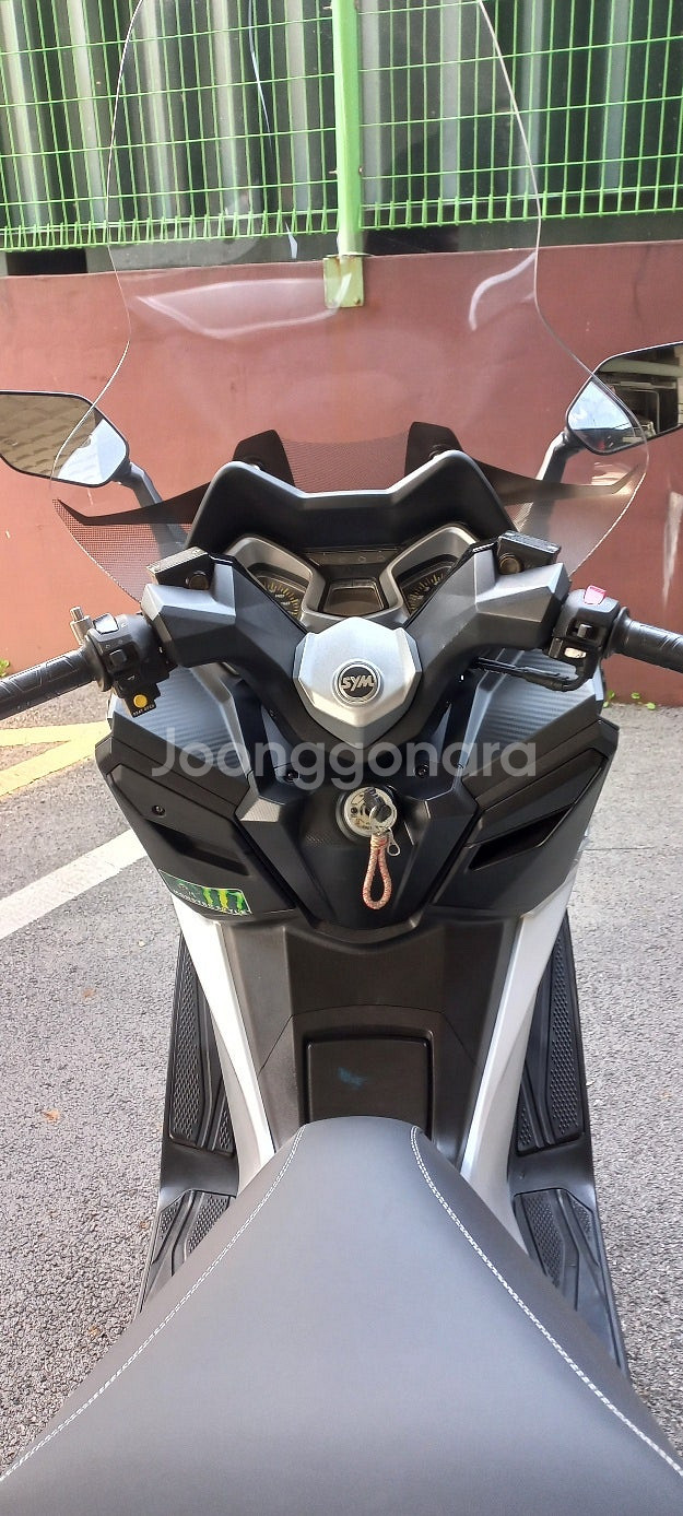 (부산)급매 SYM크로심300 블랙무광 2020년식 모...--7