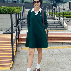 앤유 김나영 플레어 카라 원피스 1 / 랑방 마인 오브제 타임 럭키슈에뜨 산드로 마쥬 오르 시에 시스템