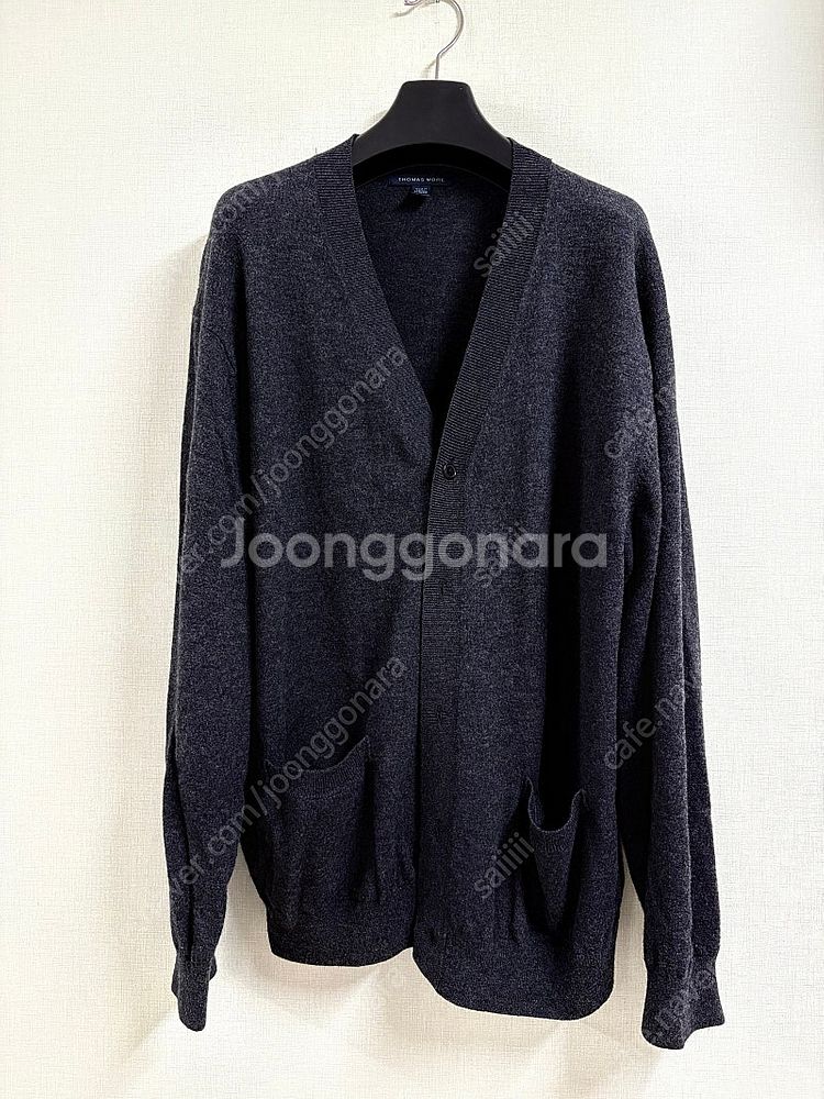 토마스모어 메리노 울 가디건 L--0