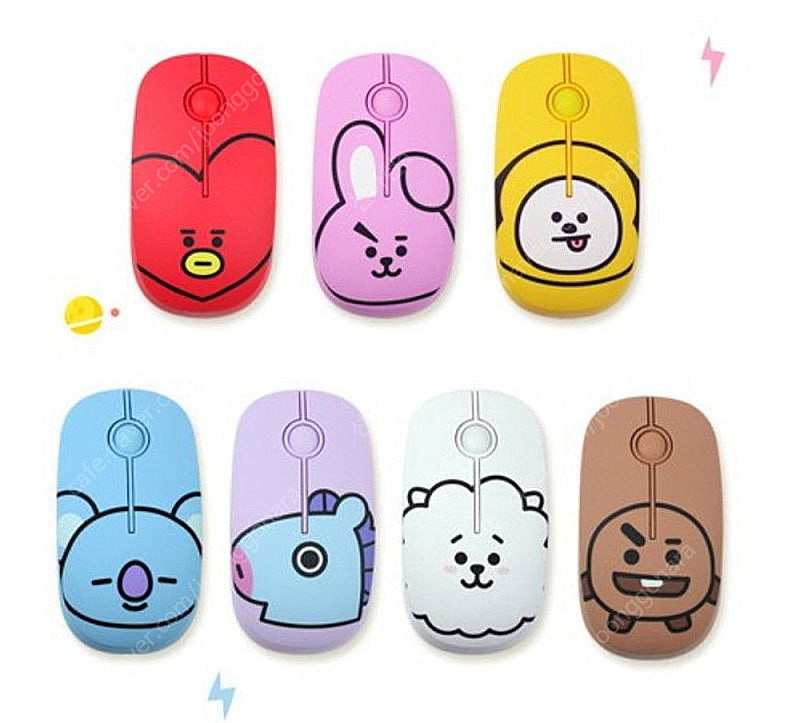 무선 마우스 판매 (BT21 쿠키, Bts 정국)--0