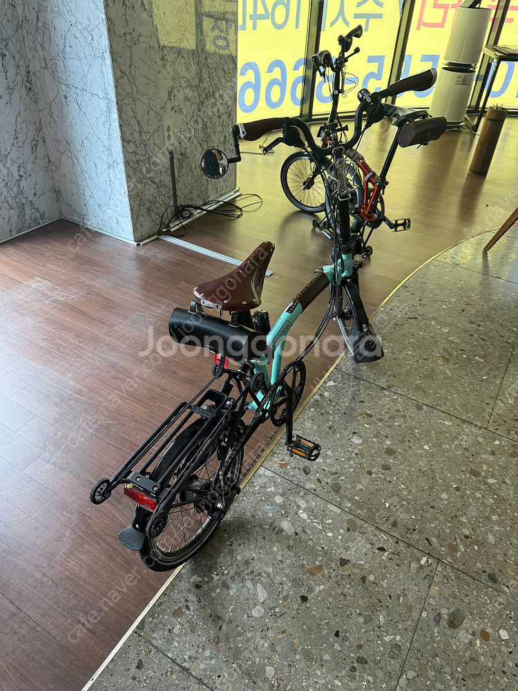[대구] 브롬톤 C라인 블랙 에디션-플레임 라커 터키쉬...--8