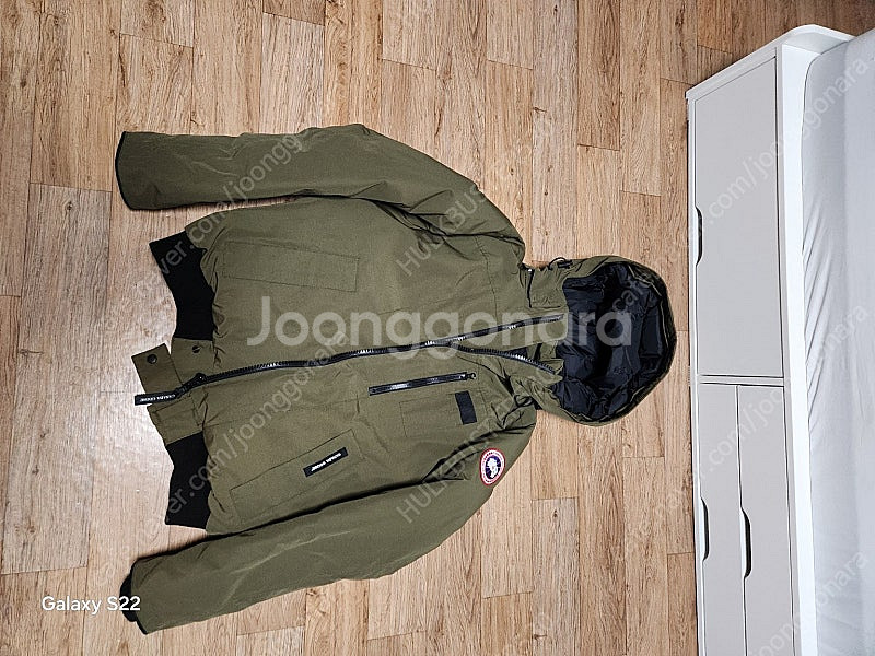 캐나다구스 봄버 패딩/ 오프화이트/ 스톤아일랜드/ 돌체...--0