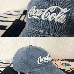 코카콜라(Coca-Cola)X폴햄 콜라보모자/데님볼캡