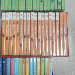 튼튼영어 베이비리그 싱어롱 dvd cd만
