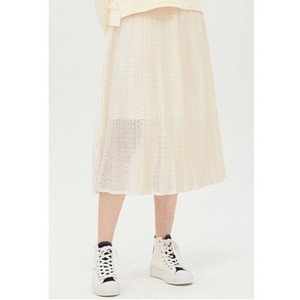 SISLEY 시슬리 플리츠 레이스 스커트 70 랑방 마인 오브제 타임 럭키슈에뜨 산드로 마쥬 오르 시에 시스템