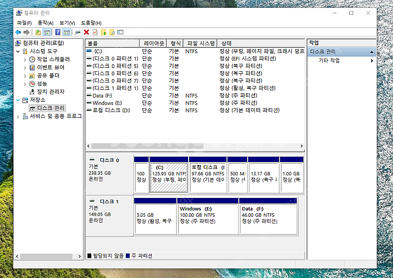 hp 280 pro g8 컴퓨터 본체--1