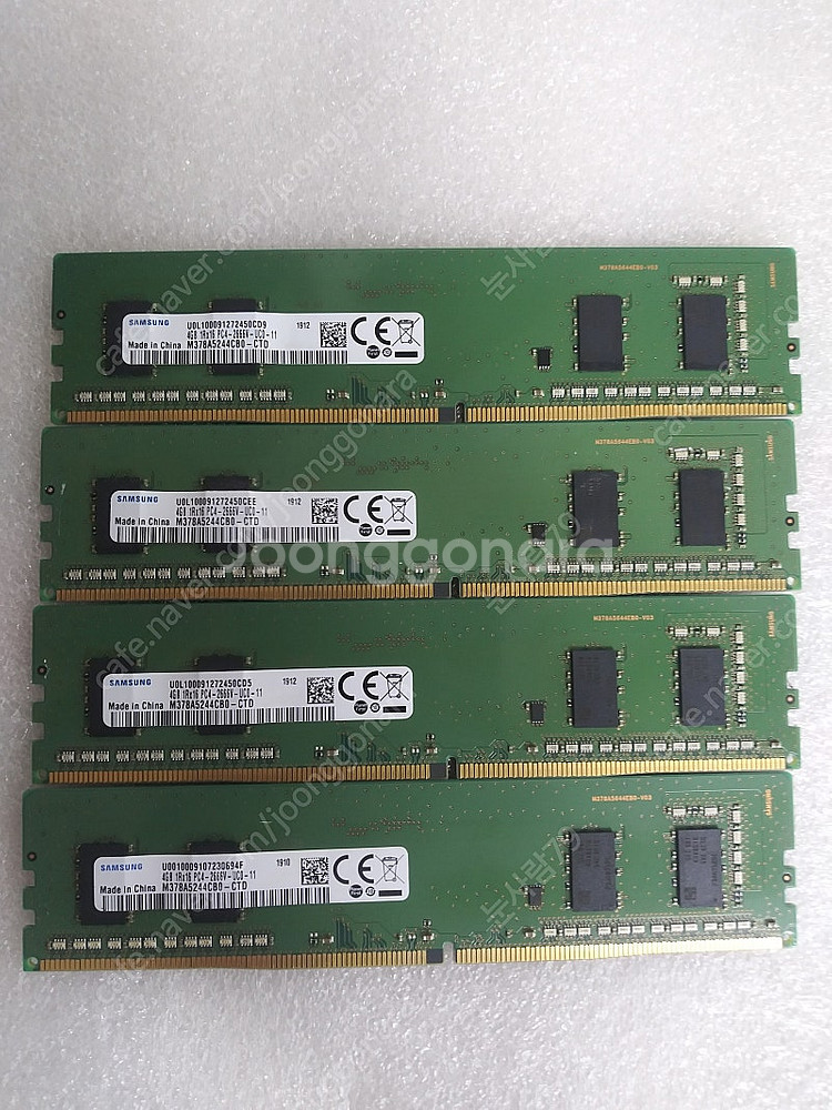 삼성전자 DDR4 4G 2666V(PC4-21300)단...--0