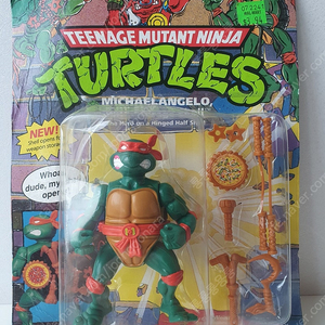 플레이메이츠 (Playmates) 닌자거북이 (ninja turtles) 미켈란젤로 피규어 미개봉 새제품 6만5천원