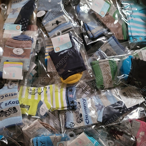 첨이첨이 남아동양말 3~4세용 총50켤례 개별포장 새상품