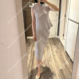 이세이미야케 리프플리츠,뉘앙스,폴리곤,해칭 원피스 플리츠플리즈 ~