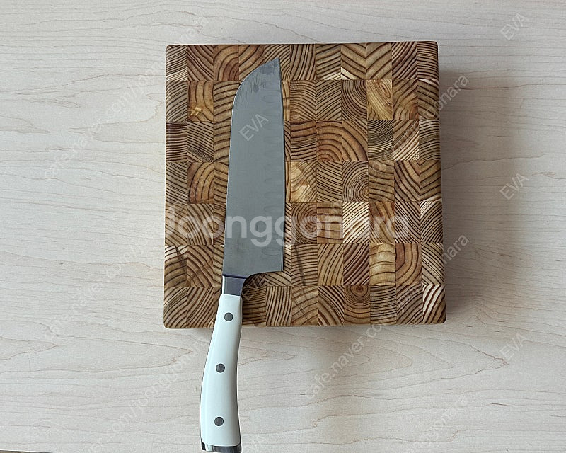 라치우드 캐나다 엔드그레인 도마 스퀘어 치즈보드--2