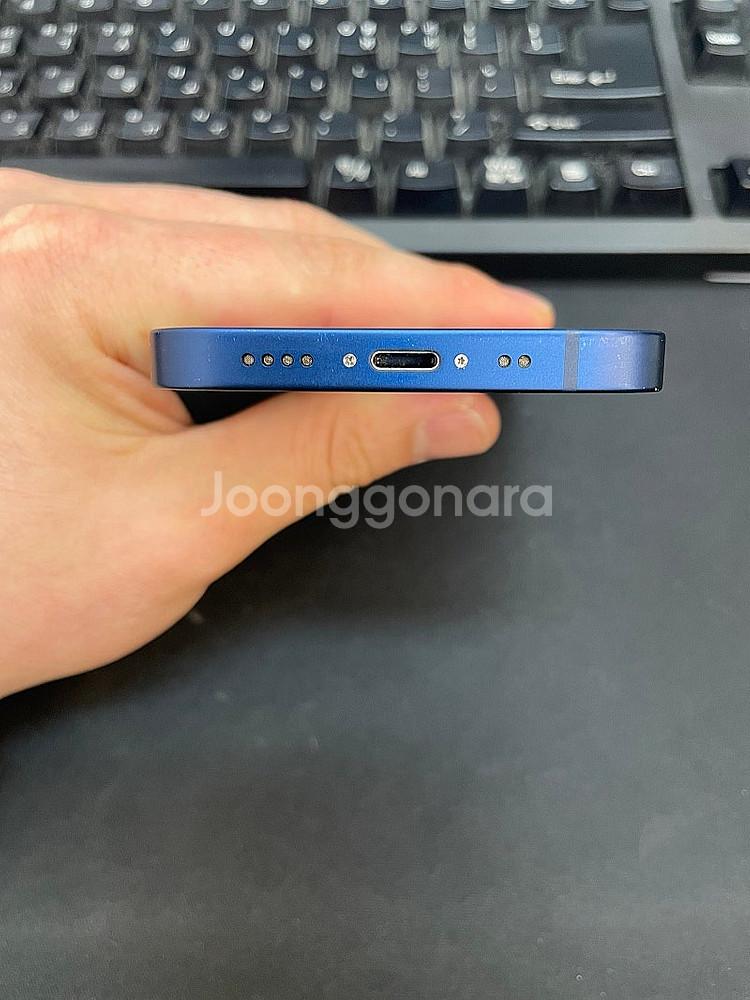 아이폰12미니 블루 64GB 상태좋은 중고23만팝니다.--5