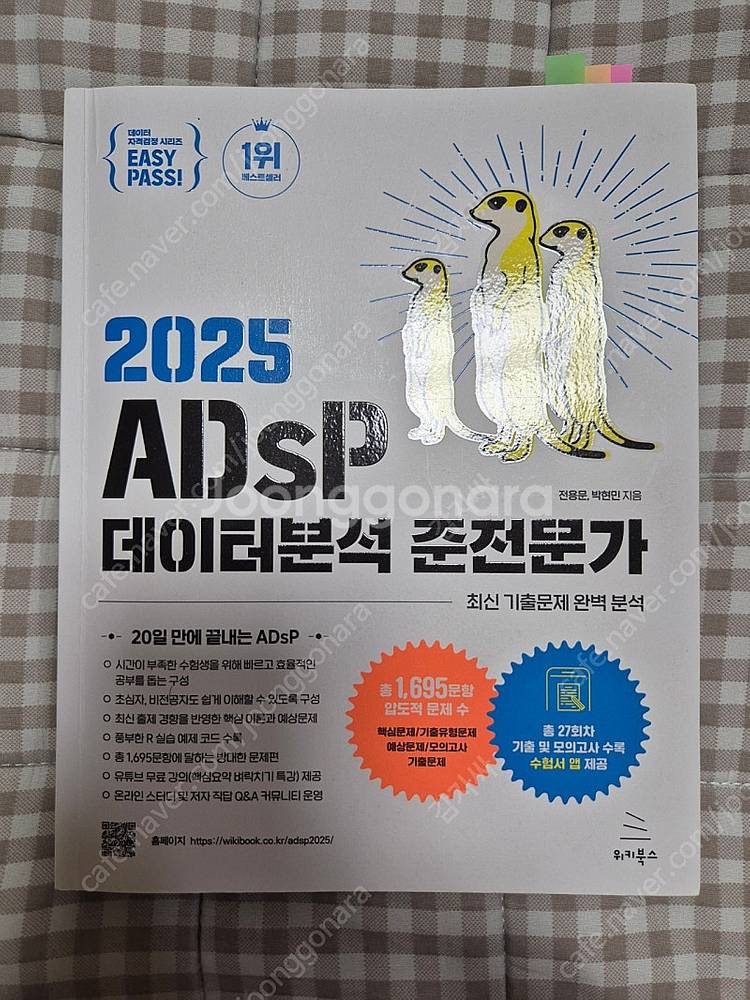 2025 ADsP 데이터분석 준전문가--0