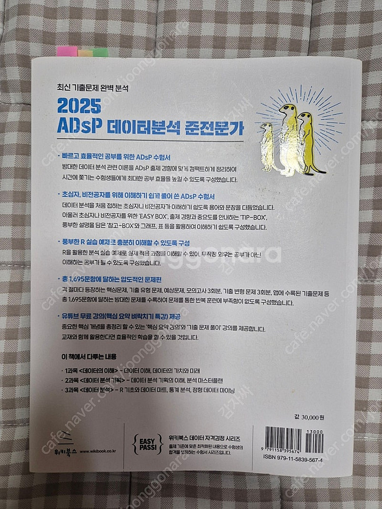 2025 ADsP 데이터분석 준전문가--1