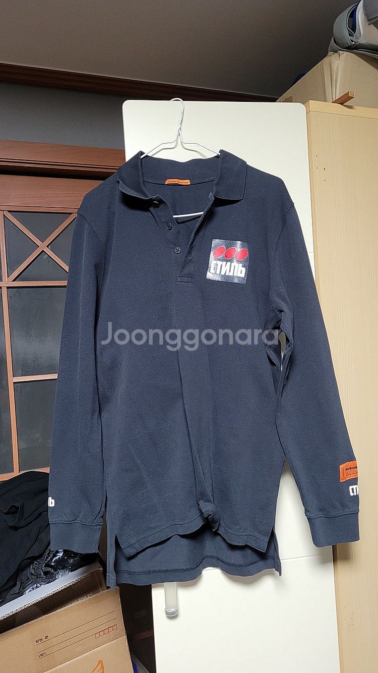 준지 후드 맨투맨 셔츠 어콜드월 헤론프레스톤 카라티 시...--8
