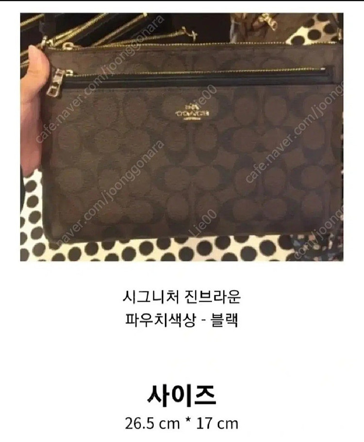코치 시그니처 크로스백 미니백 여성가방 이미지