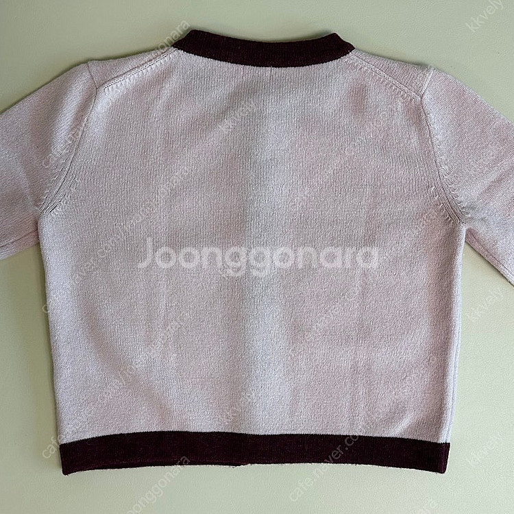 시에 SIE 쉘라인가디건 set(핑크)--2