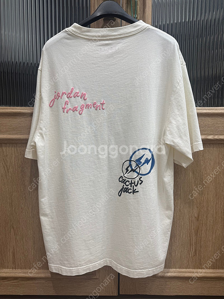 나이키 캑터스잭 프라그먼트 티셔츠 화이트 S--1