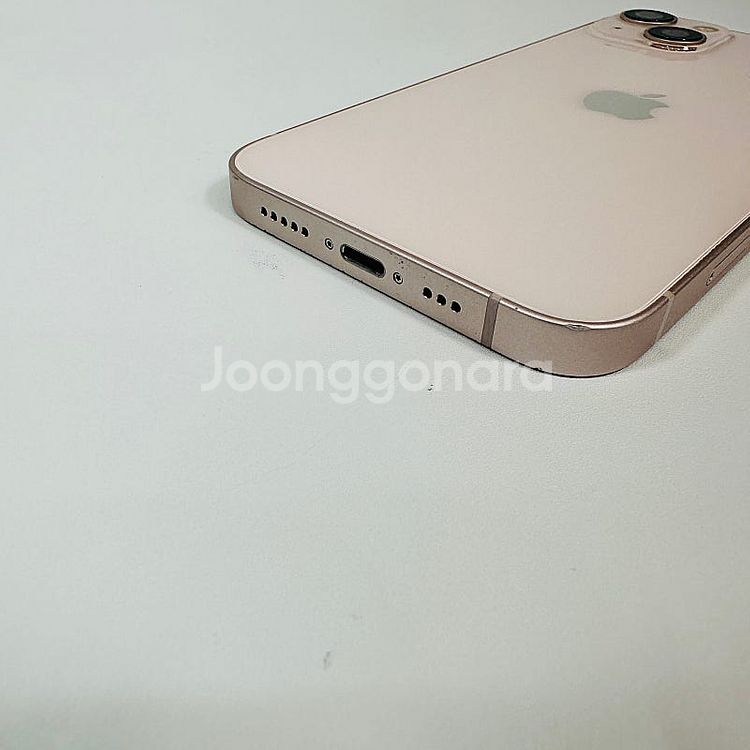 외관초깔끔 무잔상 아이폰13 128G 핑크색상 35만원...--3