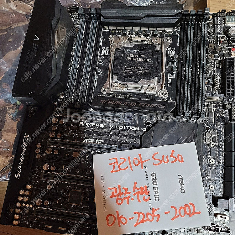 ASUS X99 rampage black x99--0