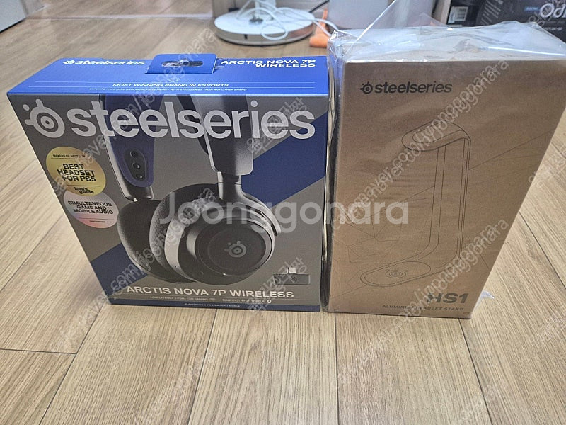 Steel series 아크티스노바7P 무선게이밍 헤드...--0