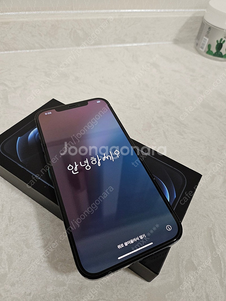 아이폰 12 Pro max 512GB 퍼시픽블루--0