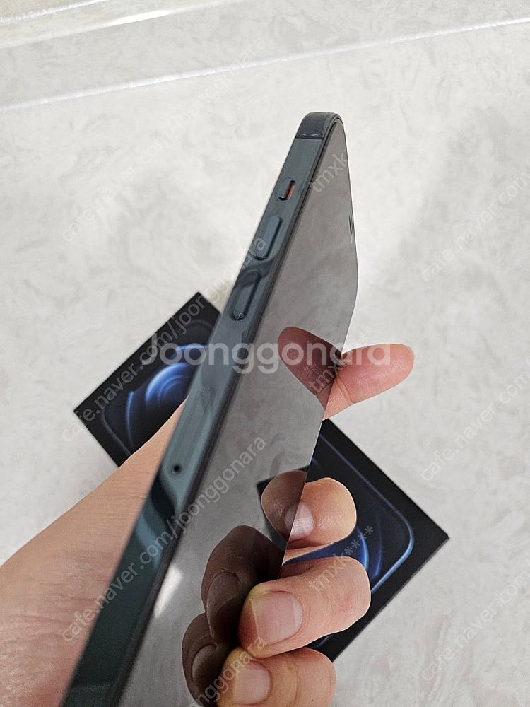 아이폰 12 Pro max 512GB 퍼시픽블루--2