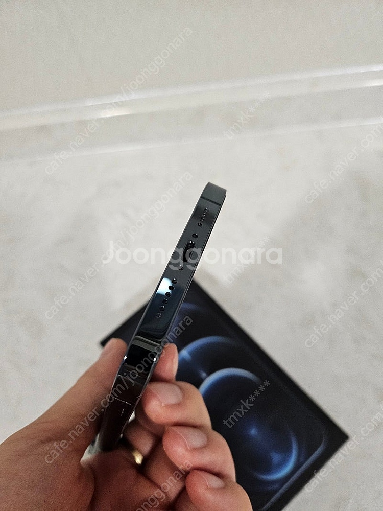 아이폰 12 Pro max 512GB 퍼시픽블루--5