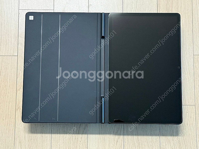 갤럭시탭 S7 FE 64G S급 풀박스 + 정품북커버케...--3