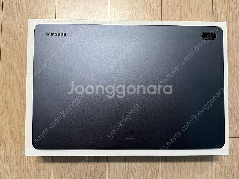 갤럭시탭 S7 FE 64G S급 풀박스 + 정품북커버케...--5