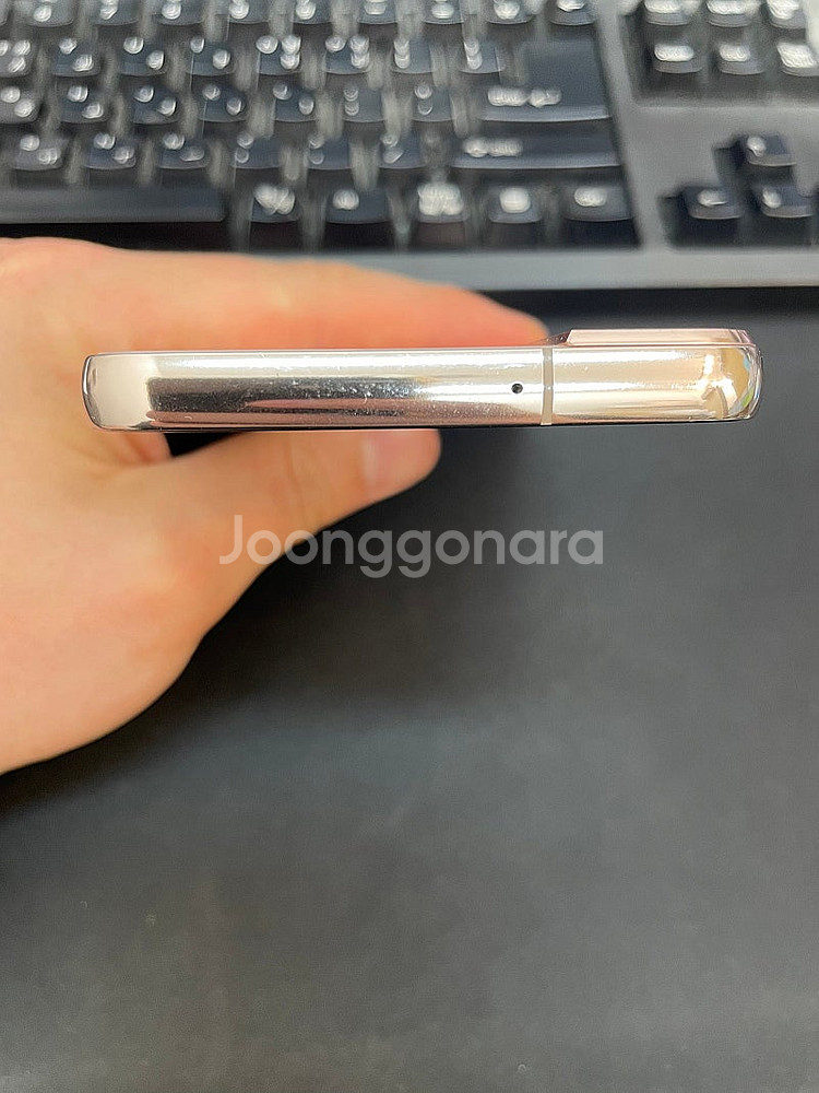 갤럭시S22 핑크 256GB 무잔상 상태좋은 중고24만...--3