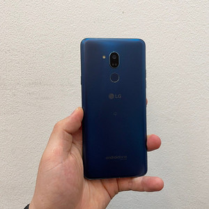 LG Q9ONE 블루 64GB 무잔상 상태좋은 중고6만팝니다.