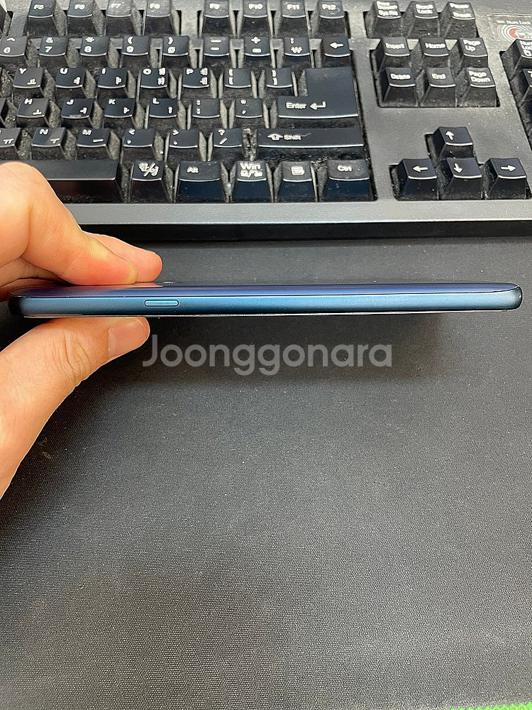 LG Q9ONE 블루 64GB 무잔상 상태좋은 중고6만...--4