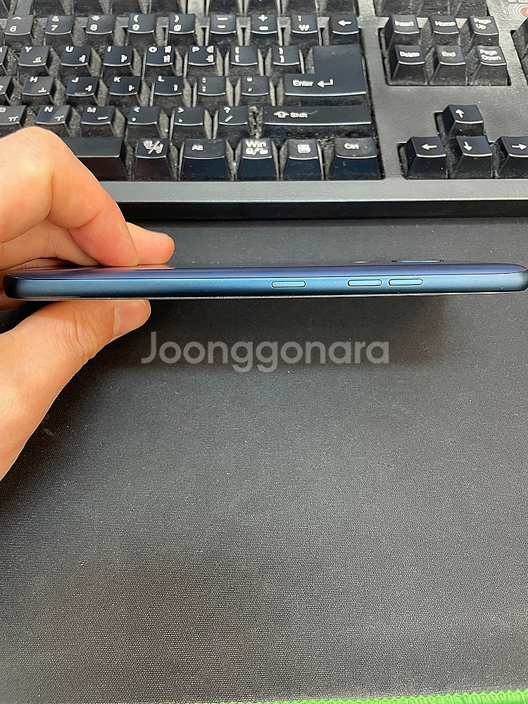 LG Q9ONE 블루 64GB 무잔상 상태좋은 중고6만...--6