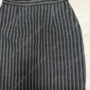 오르 orr 스트라이프 울믹스 스커트 s