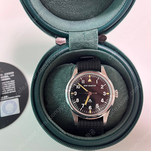 산마틴 영국군 36mm 메가쿼츠 시계