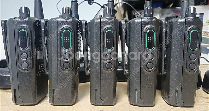A급 모토로라 업무용 무전기 cp-1300 5대 일괄 ...--2