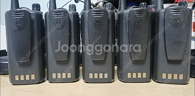 A급 모토로라 업무용 무전기 cp-1300 5대 일괄 ...--3