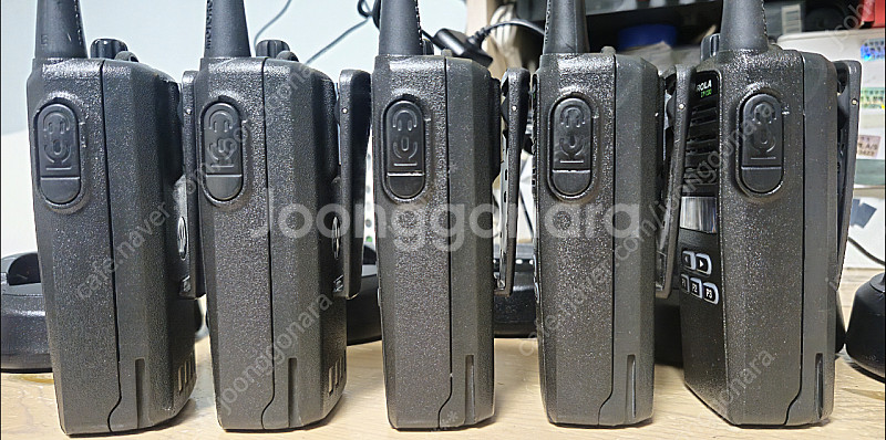 A급 모토로라 업무용 무전기 cp-1300 5대 일괄 ...--4