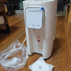 [미사용 새제품] 쿠첸 전기 분유포트