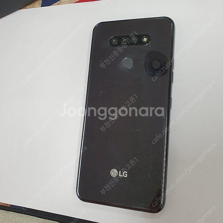 201805 LG Q51 블랙 32기가 U+ 무잔상중고...--0