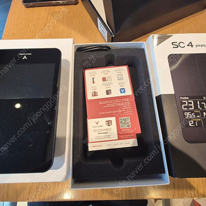 보이스캐디 SC4 Pro 론치 모니터(얼라인먼트 스탠드 포함)
