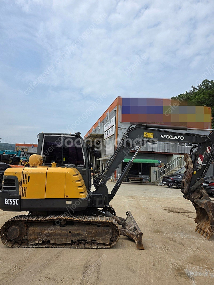 중고굴삭기 볼보 EC55C 2014년식 딱딱구리 집게,...--1