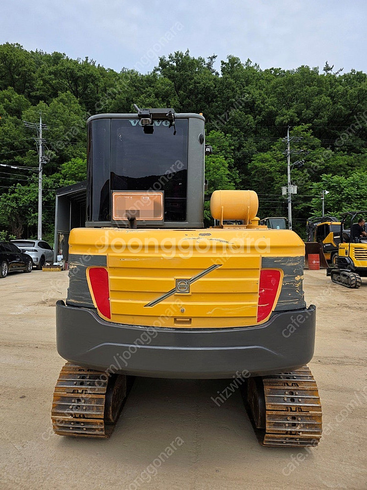 중고굴삭기 볼보 EC55C 2014년식 딱딱구리 집게,...--6