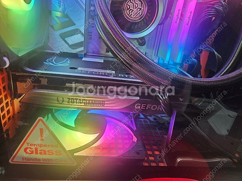 zotac 4060ti 8기가 팝니다.--0